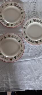 3  VINTAGE WEDGWOOD WINDSOR CHRISTMAS KERST BORD 27.5 CM, Antiek en Kunst, Ophalen of Verzenden