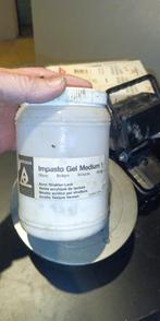 Impasto Gel Medium 1 - 1/4 Pot, Ophalen of Verzenden, Gebruikt, Acrylverf