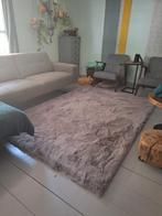 Zgan vloerkleed fluffy zacht taupe, Ophalen, 150 tot 200 cm, 200 cm of meer, Zo goed als nieuw