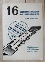 bladmuziek geestelijke liederen voor orgel | Corn. Budding, Ophalen of Verzenden, Gebruikt, Religie en Gospel, Orgel