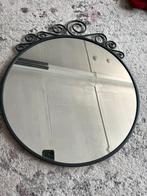 Zgan ekne spiegel ikea antraciet, Huis en Inrichting, Woonaccessoires | Spiegels, Ophalen of Verzenden, Zo goed als nieuw, Minder dan 100 cm