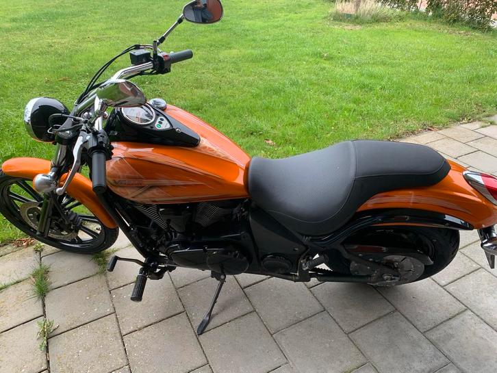 Kawasaki 900 Vulcan - Slechts 115km!, Motoren, Motoren | Kawasaki, Particulier, Chopper, meer dan 35 kW, 2 cilinders, Minimaal motorrijbewijs A1