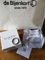 Ti Sento bolletjes ring echt zilver maat 54 = 17.5, Ophalen of Verzenden, Zo goed als nieuw, 17 tot 18, Dame