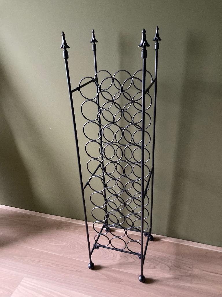 Wijnrek voor 30 flessen, Ophalen, Zo goed als nieuw, 25 flessen of meer, Metaal