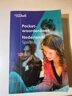 Van Dale pocketwoordenboek Nederlands–Spaans, Ophalen of Verzenden, Zo goed als nieuw, Van Dale, Nederlands