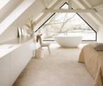 TAPIJTTEGELS KANTOOR PROJECT GESCHIKTE KWALITEIT, Ophalen, Nieuw, 75 m² of meer, Crème