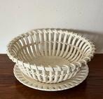 Antieke notenmand/schaal, gevlochten. Wächtersbach. 1890., Verzenden