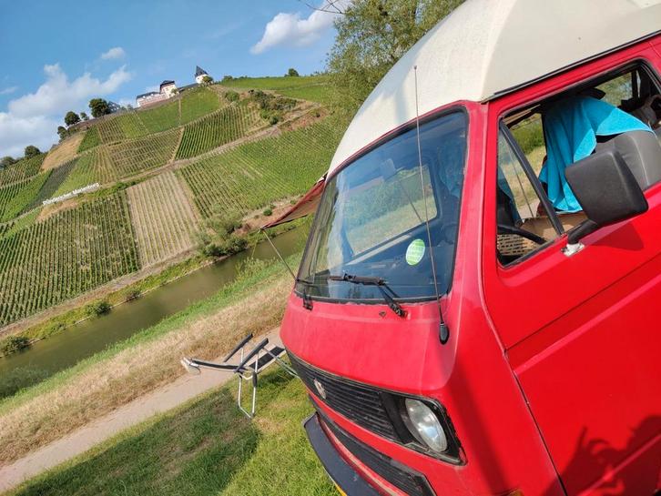 Volkswagen T3 Camper 1989 Hoogdak (Oldtimer), Caravans en Kamperen, Campers, Particulier, tot en met 2, Buscamper of Camperbus