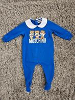 Moschino Boxpakje Blauw met Beertjes maat 6/9 Maanden, Kinderen en Baby's, Babykleding | Maat 68, Nieuw, Moschino, Jongetje, Verzenden