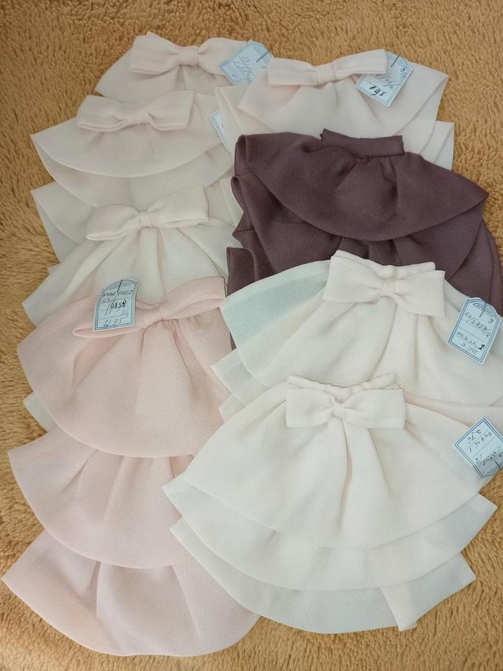 jabot, befje, losse strik,
Fournituren, 8 stuks, Sieraden, Tassen en Uiterlijk, Overige Accessoires, Nieuw, Ophalen of Verzenden