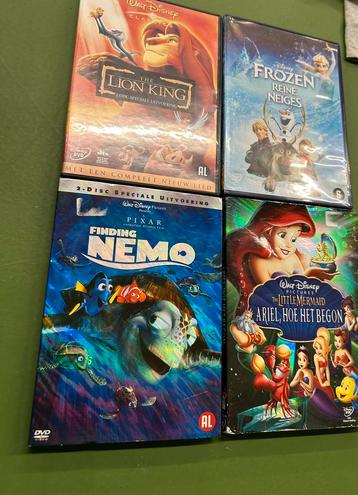 Originele disney dvd’s (finding nemo, lion king, frozen etc. beschikbaar voor biedingen