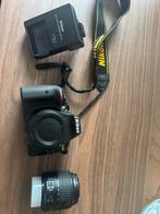 Nikon D3300 + 18-55mm lens, tas en SD kaart, Spiegelreflex, Ophalen of Verzenden, Zo goed als nieuw, Nikon