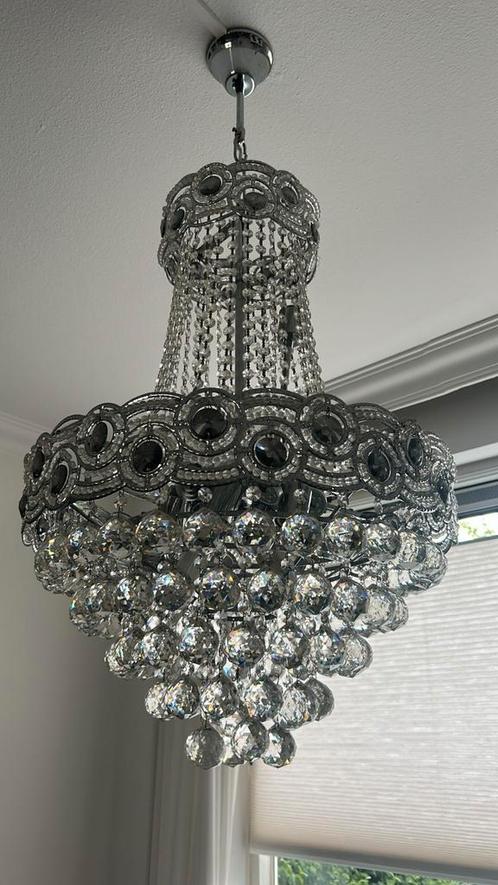Prachtige kristallen kroonluchters (2 stuks), Huis en Inrichting, Lampen | Kroonluchters, Zo goed als nieuw, Ophalen of Verzenden