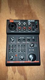Power Dynamics PDM-D301BT - 3-Kanaals USB Mixer, Muziek en Instrumenten, Mengpanelen, Ophalen of Verzenden, Gebruikt, Minder dan 5 kanalen
