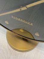 Riverdale Tafellamp Goud - Modern Design, Huis en Inrichting, Gebruikt, Ophalen of Verzenden, Metaal, Modern