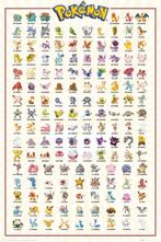 Pokémon Kanto 151 Poster - 61 x 91,5 cm New Sealed, Verzamelen, Posters, Rechthoekig Staand, Deurposter of groter, Nieuw, Ophalen of Verzenden