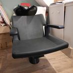Wasunit, kappersstoel, zwart, Huis en Inrichting, Stoelen, Ophalen, Overige materialen, Gebruikt, Zwart