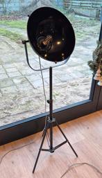 Staande spotlight lamp, Ophalen, Gebruikt, 100 tot 150 cm, Metaal