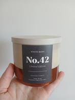 White Barn No. 42 Limited Edition Kaars Bath & Body works, Overige materialen, Crème, Nieuw, Ophalen of Verzenden
