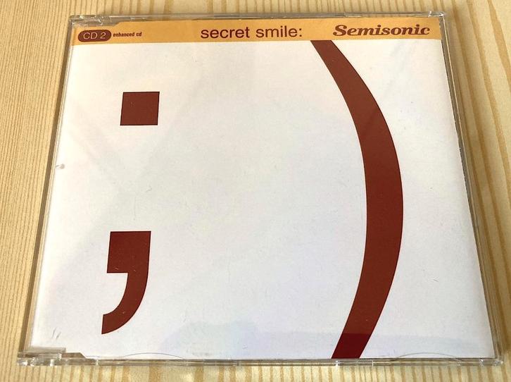 CD Single Semisonic - Secret Smile (UK Import) Enhanced, Cd's en Dvd's, Cd Singles, Zo goed als nieuw, Pop, 1 single, Maxi-single