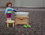 Playmobil 70301 Meisje aan wastafel, Kinderen en Baby's, Speelgoed | Playmobil, Ophalen of Verzenden, Zo goed als nieuw, Complete set