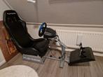 Playseat met Thrustmaster T150 Racestuur met 3 pedalen, Ophalen, Gebruikt, Playseat of Racestoel, PlayStation 5