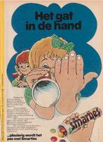 Retro reclame 1975 Smarties chocolade spelletje met hand, Verzamelen, Verzenden, Overige typen