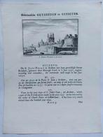 277 / Sint Janspoort te Arnhem - gravure uit 1733  1e druk, Antiek en Kunst, Kunst | Etsen en Gravures, Ophalen of Verzenden