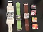 S.T.A.M.P.S. Stamps horloge watches klokje bandje, Sieraden, Tassen en Uiterlijk, Horloges | Dames, Overige merken, Leer, Staal