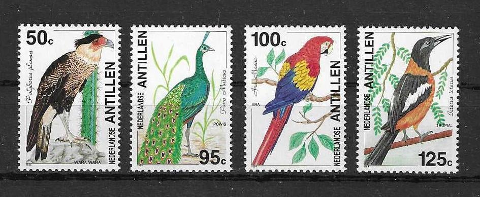 Nederlandse Antillen NVPH 1052-1055 postfris  VOGELS, Postzegels en Munten, Ophalen of Verzenden, Postfris
