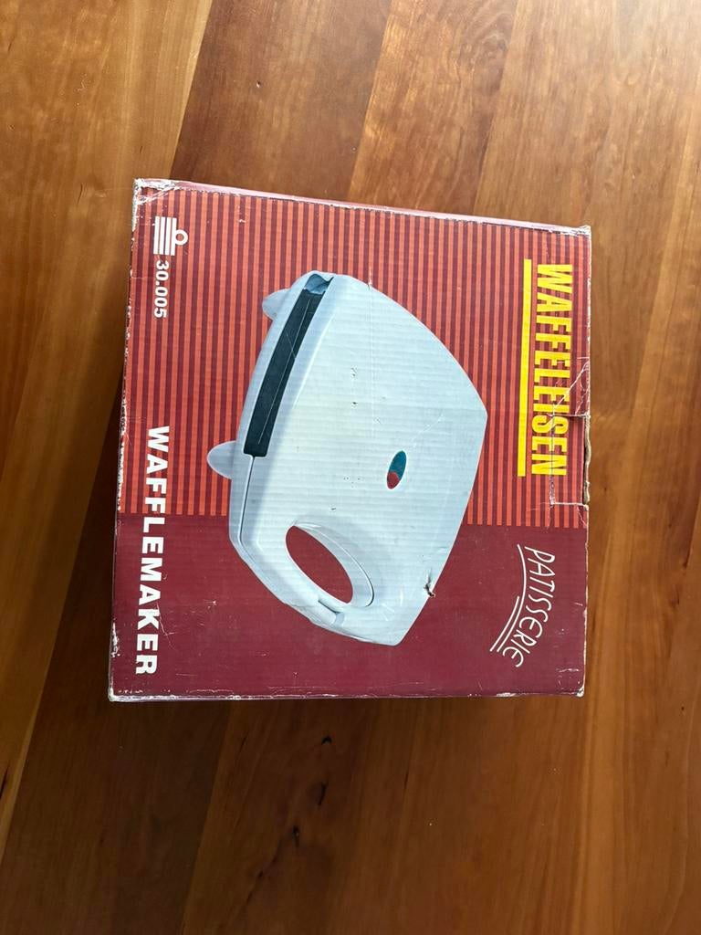 wafelijzer, Witgoed en Apparatuur, Wafelijzers, Ophalen of Verzenden, Uitneembare platen, Gebruikt