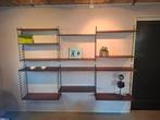 groot vintage wandrek.  (Set 3), Met plank(en), Gebruikt, Ophalen of Verzenden, Metaal