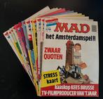 12x ‘S Neerlands MAD Nr. 178 t/m 181 & 183 t/m 190, Gelezen, Ophalen of Verzenden, Meerdere auteurs, Meerdere stripboeken