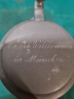 bierpul munchen glas gedecoreed met tinnen deksel, Ophalen of Verzenden, 'T Olde Gre-j, Info@toldegrej.nl, Endepoelstraat 20f Didam