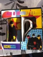 Beatles Pop Art Mug & Coaster Set (Fab 4) NIEUW, Ophalen of Verzenden, Nieuw