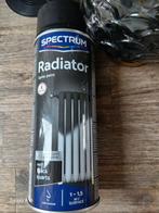10 spuitverfbussen Radiator Mat, Doe-het-zelf en Verbouw, Verf, Beits en Lak, Ophalen of Verzenden, Nieuw, Wit