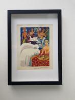 Kees van Dongen Le réveil d'Aboul-Hassan Plaat gesigneerd, Antiek en Kunst, Ophalen of Verzenden