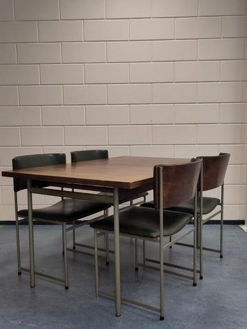 Vintage Pastoe eettafel SM08 eetkamerstoel Cees Braakman  beschikbaar voor biedingen