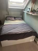 twijfelaar bed 140 bij 200, Huis en Inrichting, Gebruikt, Twijfelaar, 200 cm, Hout