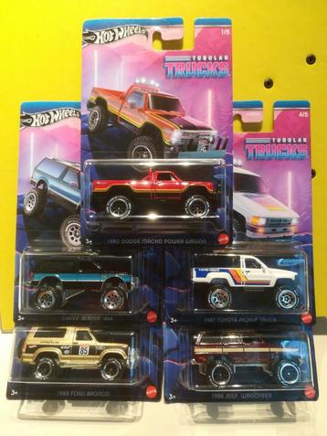 Hot Wheels Tubular Trucks collectie HWR58 beschikbaar voor biedingen