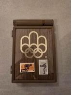 Postzegel houder oplympische spelen 1976, Postzegels en Munten, Ophalen of Verzenden, Sport