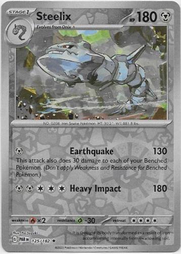 Paradox Rift,  Steelix [reverse] 125/182 beschikbaar voor biedingen