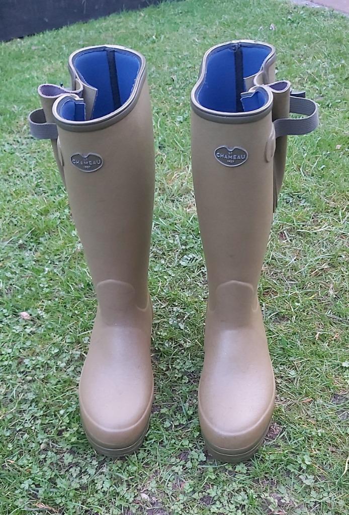 Le Chameau laarzen  nieuw !!, Kleding | Dames, Schoenen, Nieuw, Hoge laarzen, Groen, Ophalen of Verzenden