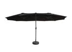 Dubbele parasol, 450x270x240, met hoes, Ophalen, Nieuw, Minder dan 1 meter, Parasolvoet