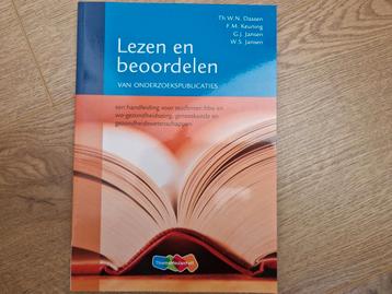 G.J: Jansen - Lezen en beoordelen van onderzoekspublicaties beschikbaar voor biedingen
