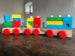 Nieuwe houten speelgoedtrein, Ophalen of Verzenden, Nieuw