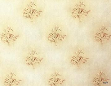 12945 Vintage oud barok bloemetjes behang behangpapier swiet beschikbaar voor biedingen