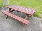 Houten Picknickbank gratis, Ophalen, Gebruikt, Inklapbaar, Rechthoekig