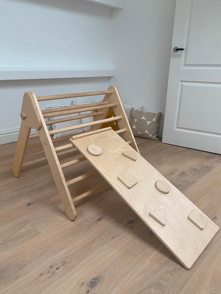 Montessori Klimrek | Lude Pikler Driehoek, Kinderen en Baby's, Speelgoed | Houten speelgoed, Zo goed als nieuw, Ophalen