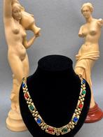 Art deco ketting, Verzenden, Zo goed als nieuw, Goud